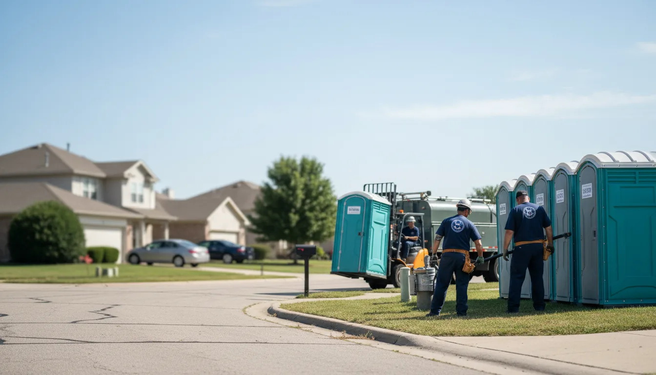 Porta Potty Rental in Niles, IL near me